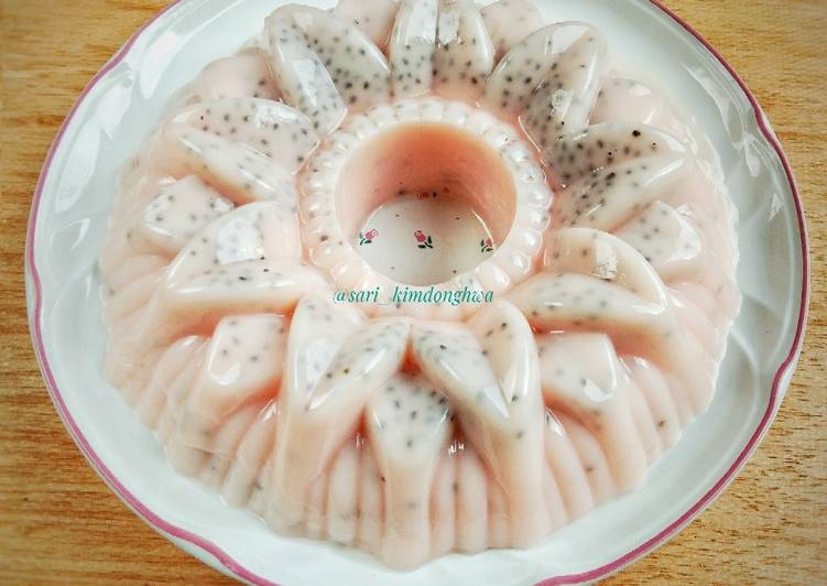 Puding Mangga Selasih Fiber Creme