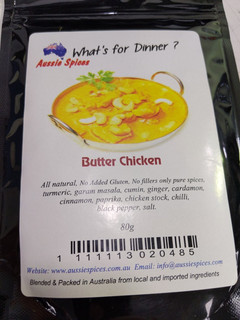 A picture of Butter Chicken.