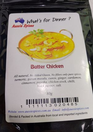 A picture of Butter Chicken.