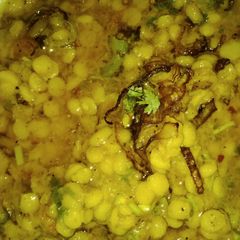 A picture of Chana daal dhaba style.