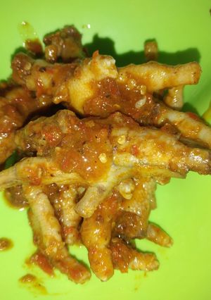 Foto resep Ceker pedas manis endull