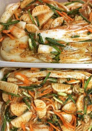 Hình của món Kim Chi Cải Thảo.