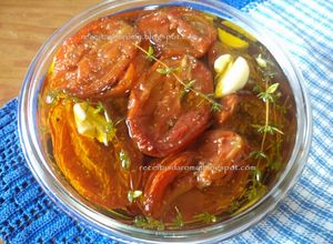 Foto de Tomate seco temperado