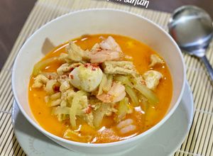 Foto resep Labu Siam Kuah Santan (+lauk suka2)