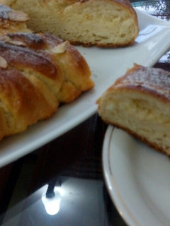 A picture of Custard Filled Bread.