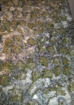Una foto de Ñoquis de acelga sin huevo