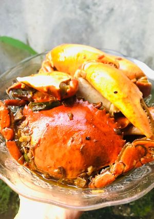 Foto resep 20. Kepiting lada hitam