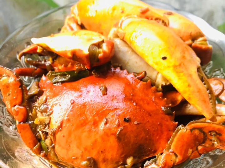 Cara Mudah Membikin Resep 20. Kepiting lada hitam yang Enak Banget Anti Ribet, Menggugah Selera