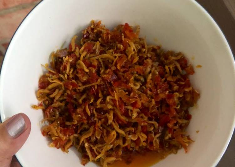 Resep Teri Medan Balado Yang Nikmat Resep Masakan Praktis