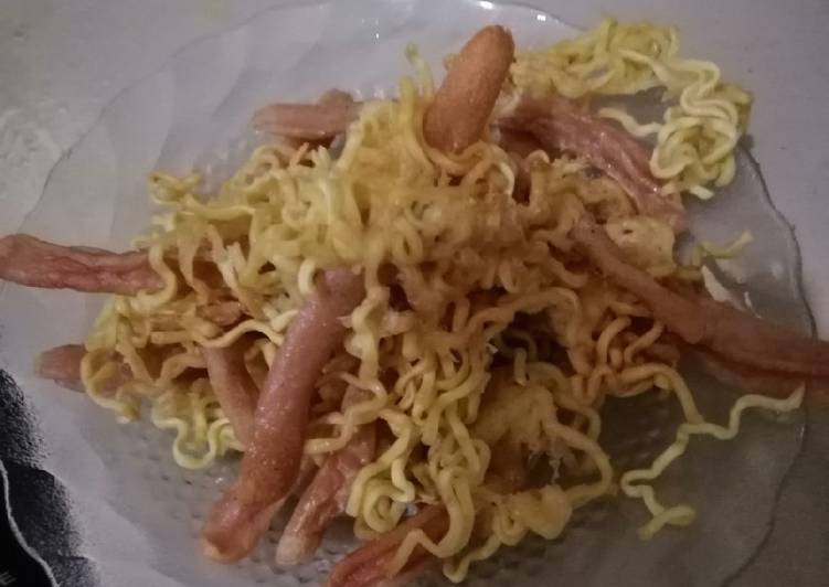 Resep Sosis Mie Anti Gagal