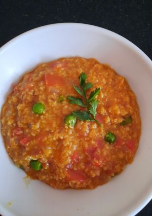 A picture of Masala Oats.