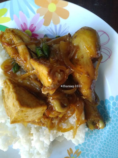 Foto resep Ayam Tahu Goreng Saus Mentega