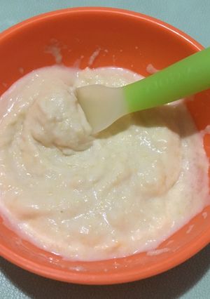 Foto resep MPASI tahu sutera jagung keju 7m+