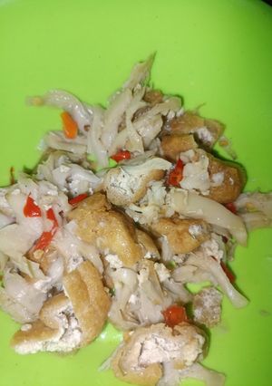 Foto resep Jamur tiram tahu kopong