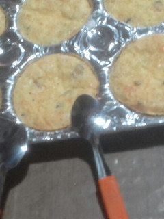 Una foto de Soufflé de bacon choclo y queso mozzarella