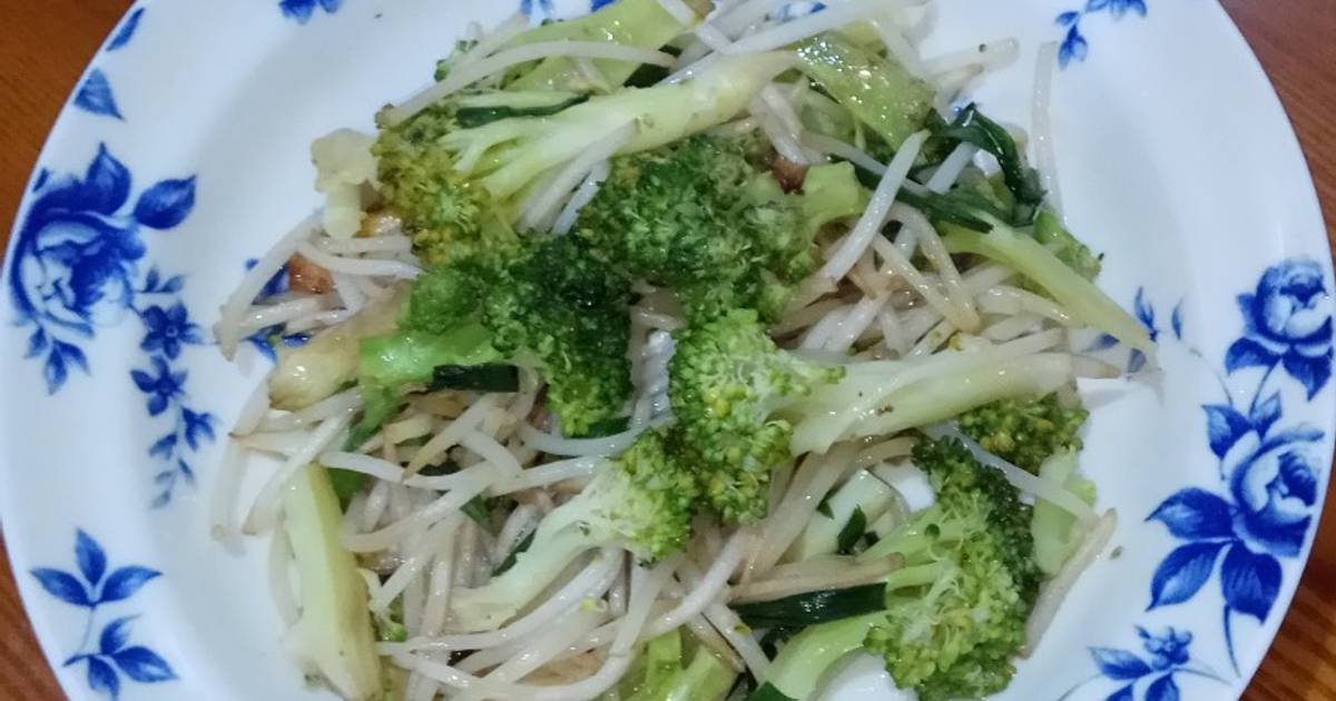 青花椰炒銀芽食譜與作法by 林清源 Cookpad