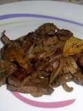 Fegato di Vitello con Cipolle di Tropea, Alloro e Salsa di Soia