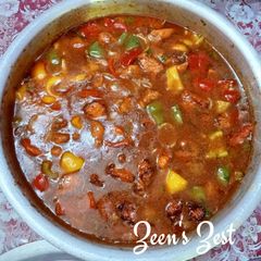 A picture of Homestyle Chicken Manchurian Gravy.