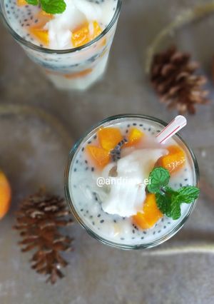 Foto resep Es Laksamana Mengamuk dengan Fiber Creme