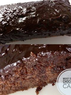 Foto resep Moist steamed chocolate cake (no mixer)