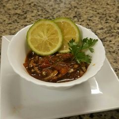 A picture of Fried Omena.