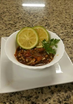 A picture of Fried Omena.