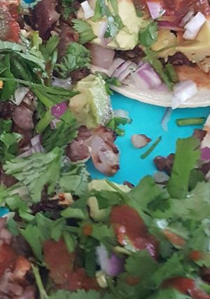 A picture of Carne Asada taco.