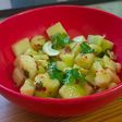 Mask melon cucumber salad