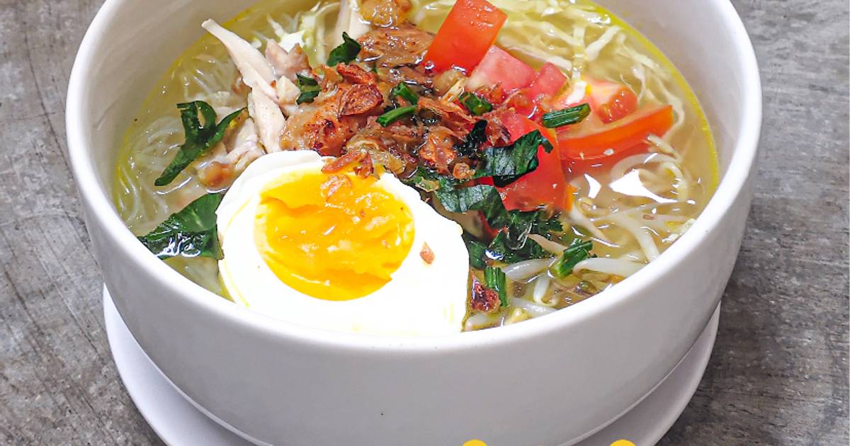 Resep 15 Soto Ayam Kuah Bening Oleh My Food Journey Cookpad