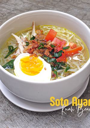 Foto resep 15. Soto Ayam Kuah Bening