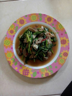 Foto resep Oseng sawi & bakso