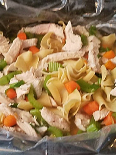 A picture of Crock Pot Chicken Noodle Soup.