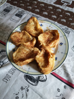 Una foto de Torrijas sanas