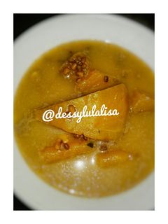 Foto resep Kolak kacang ijo labu merah(waluh)