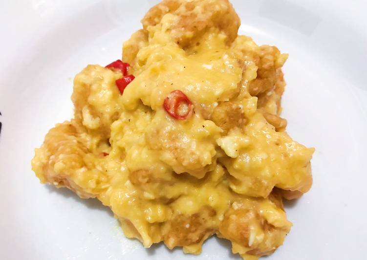 6. Chicken Pop Salt Egg Ala Anak Kostan