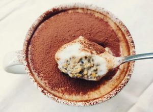 Foto di Overnight oatmeal gusto Tiramisù
