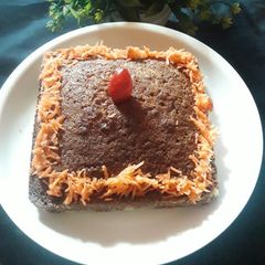 A picture of Carrot dates cake.