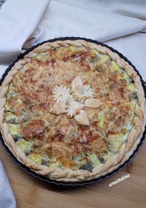 Foto di Quiche di pasta brisè con carciofi 🥧