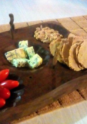Una foto de Galletas de soja y arroz para untar