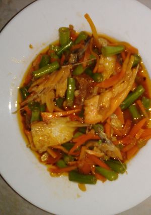 Foto resep Orak arik Salmon #SeninSemangat