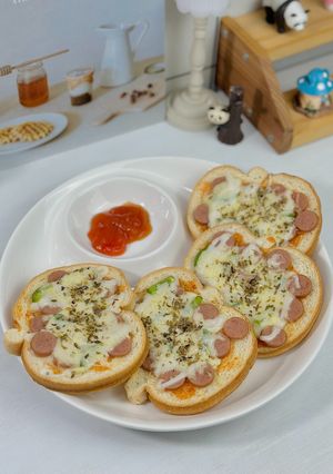 Foto resep Pizza Roti Tawar