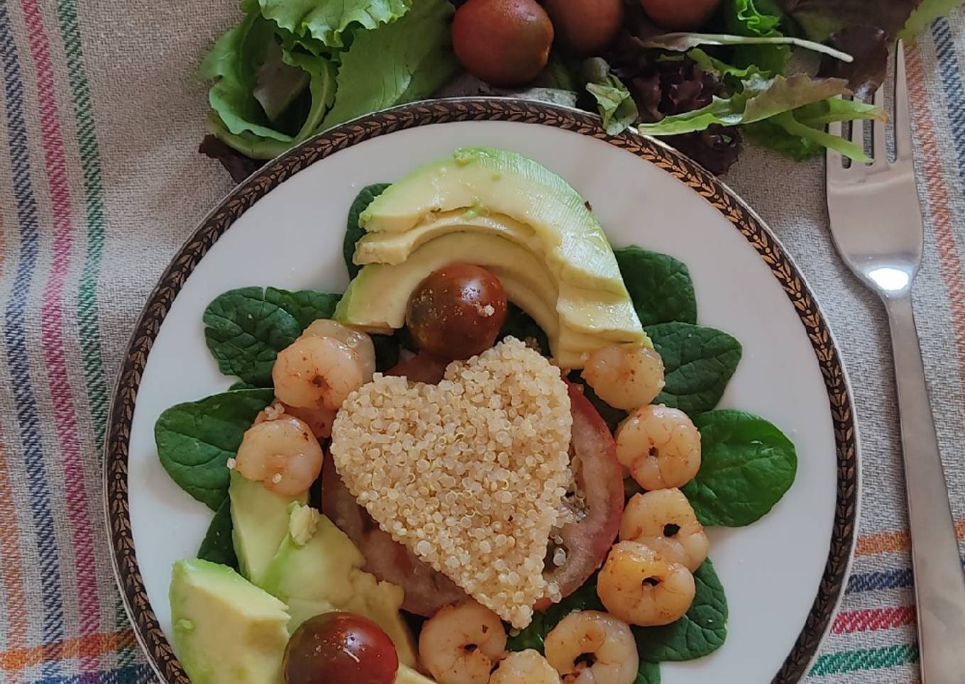 Ensalada de quinoa