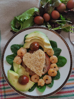 Una foto de Ensalada de quinoa