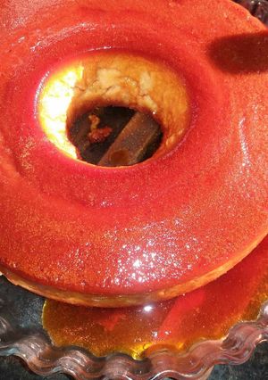 Una foto de Budín de pan fácil