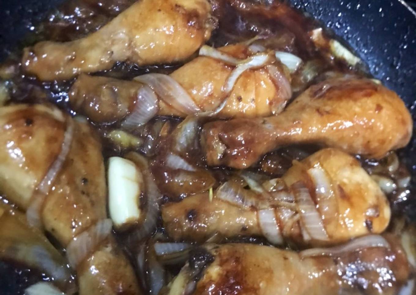 Ayam kecap simpel