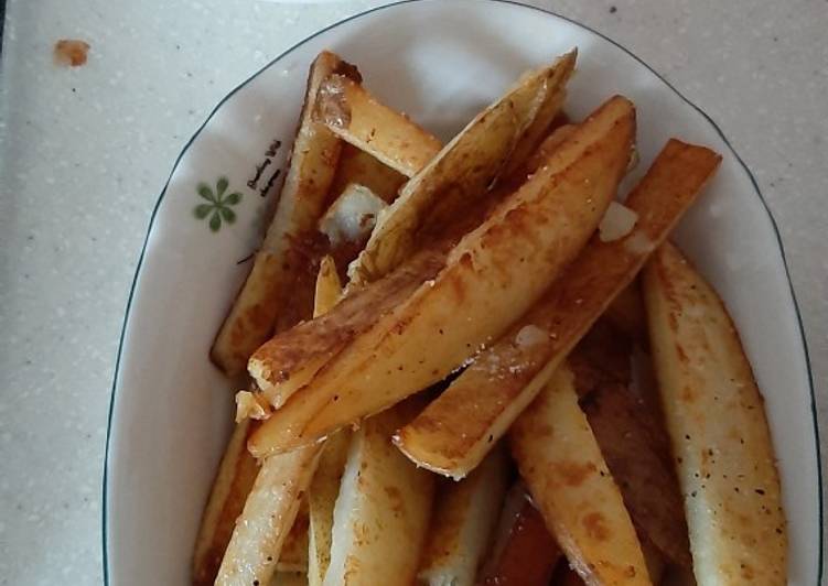 Resep Kentang goreng lada hitam, Sempurna