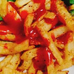 A picture of French fries.