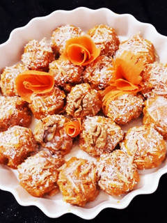 عکسی از دستور دسر هویج بدون ژلاتین