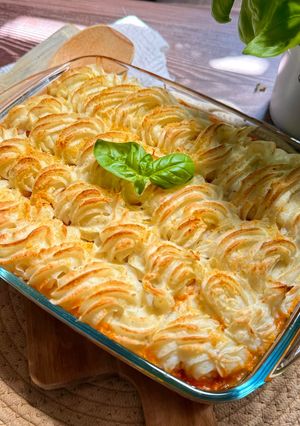 Una foto de Pastel de carne al horno
