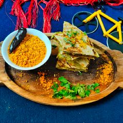 A picture of Vada Pav Quesadilla.